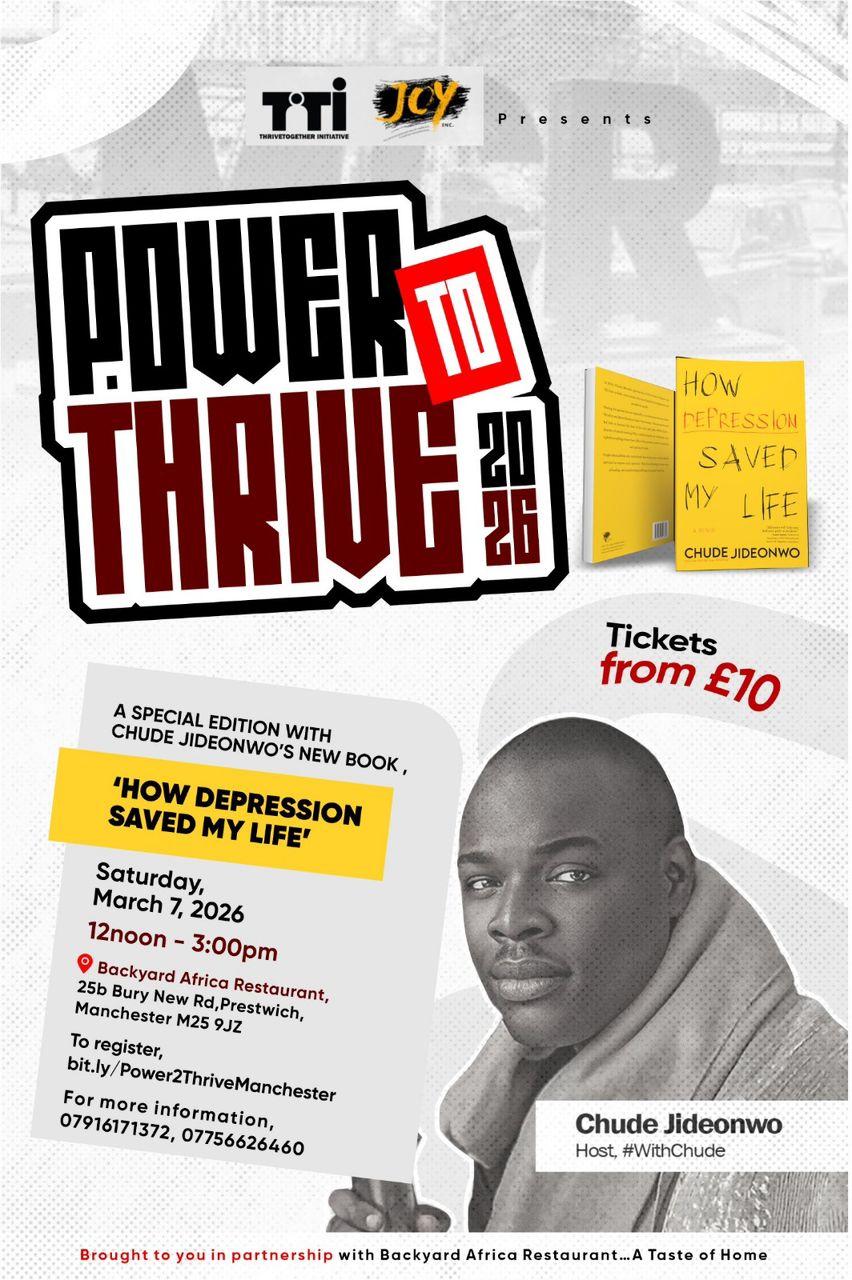 Chude’s Book Tour Goes to London and Manchester
